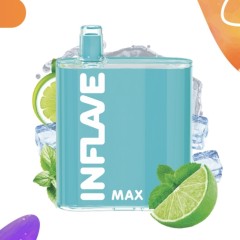 Электронная сигарета Inflave Max 4000 затяжек Лайм Мохито