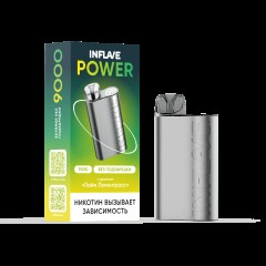 Электронная сигарета INFLAVE POWER 9000 затяжек Лайм Лемонграсс