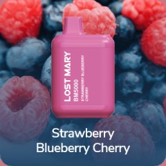Электронная сигарета LOST MARY BM5000 Strawberry Blueberry Cherry (Клубника Черника Вишня)