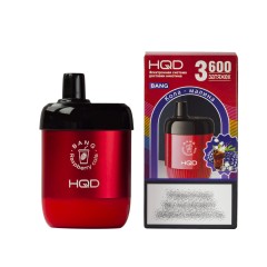 HQD Bang Raspberry Cola (hqd Бенг Кола Малина)
